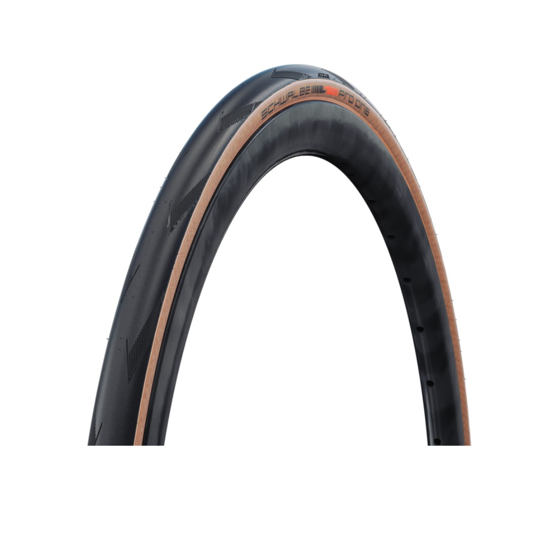 Schwalbe Pro One Tubeless Tire~Black/ Transparent