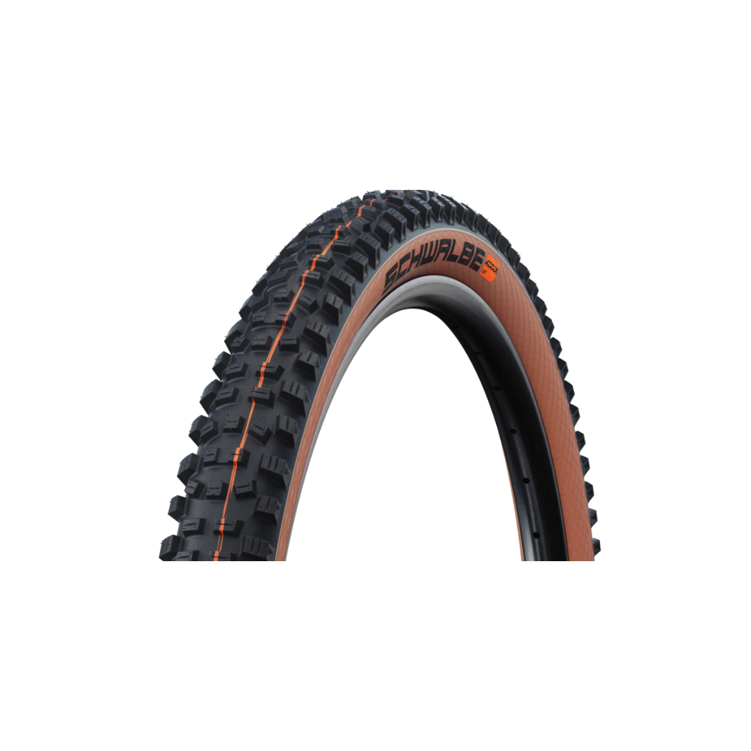 Schwalbe Hans Dampf Tubeless Tire~Black/ Bronze~Addix soft~29 x 2.35