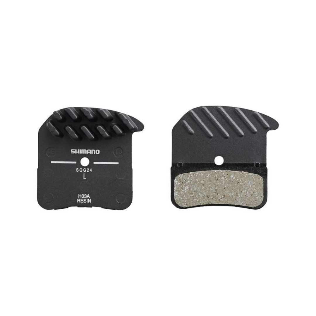 SHIMANO DEORE XT BRAKE PAD RESIN FIN&SPR H03A