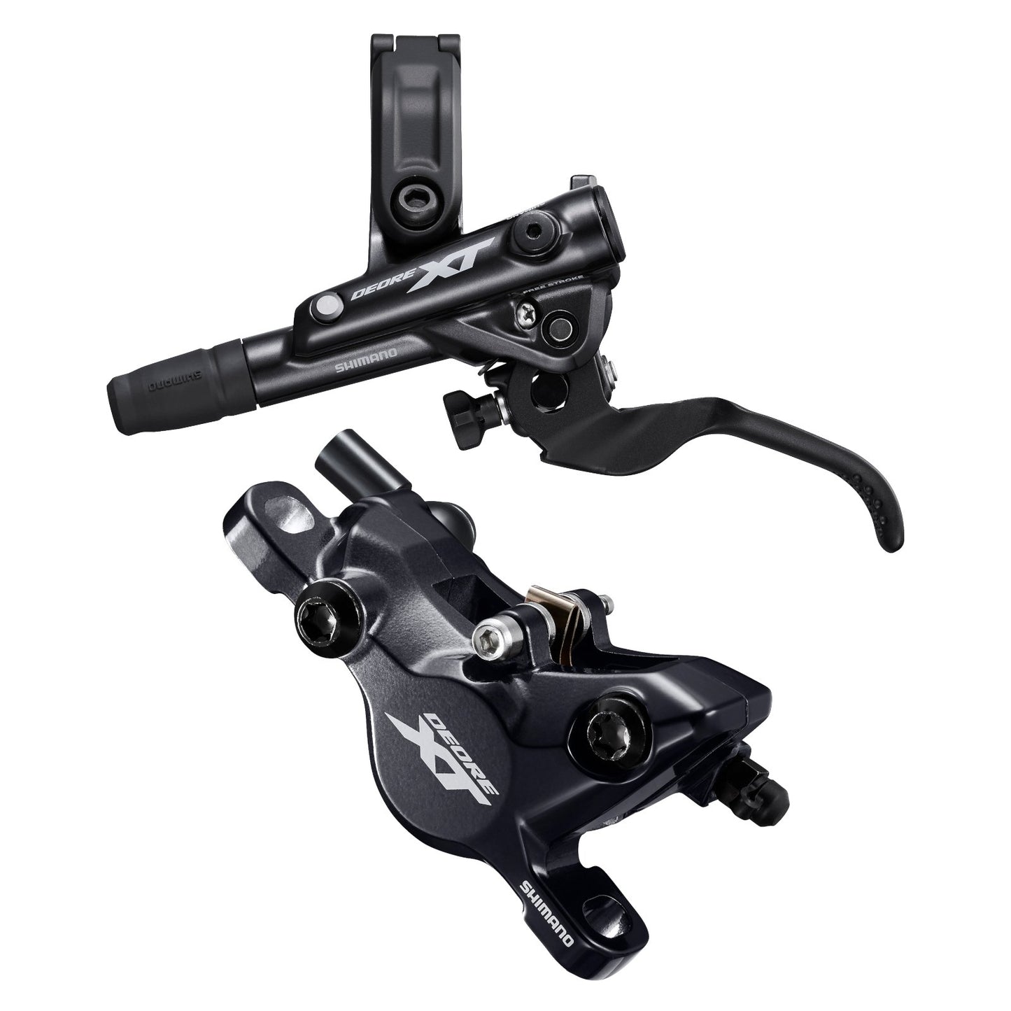 Shimano XT BL/BR-M8100 Hydraulic Disc Brake Set Levers Pair Front Rear-Bicycle Brake Sets-Shimano