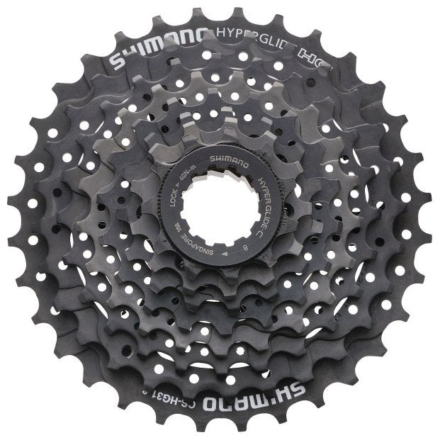 Shimano ALTUS CS-HG31 8 Speed Black MTB Cassette Sprocket 11-34T-Bicycle Cassettes & Freewheels-Shimano