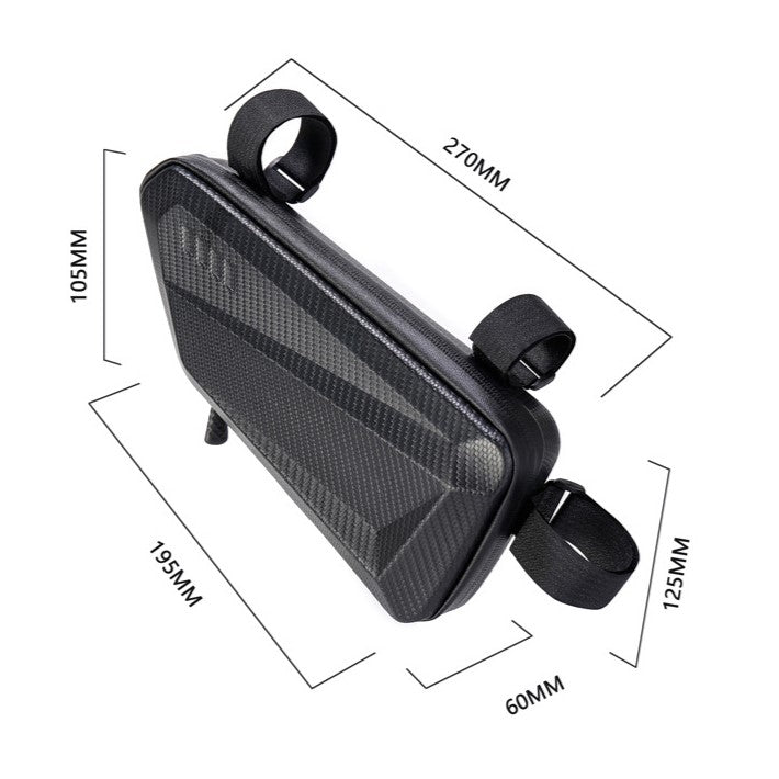 Bicycle Triangular top tube bag