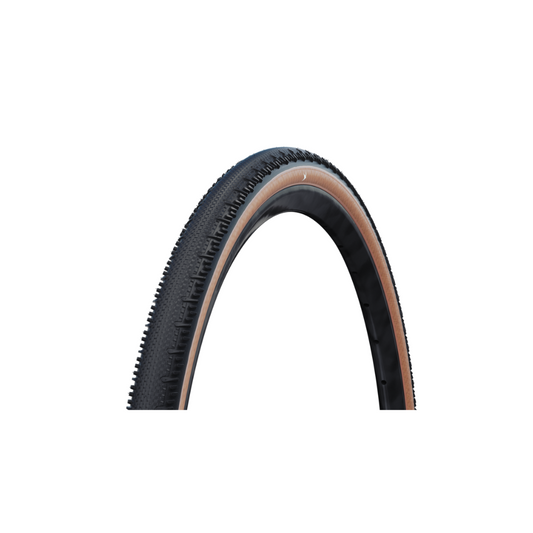 Schwalbe G-One RS Evo Tubeless Tire~Black/ Transparent~700x35C