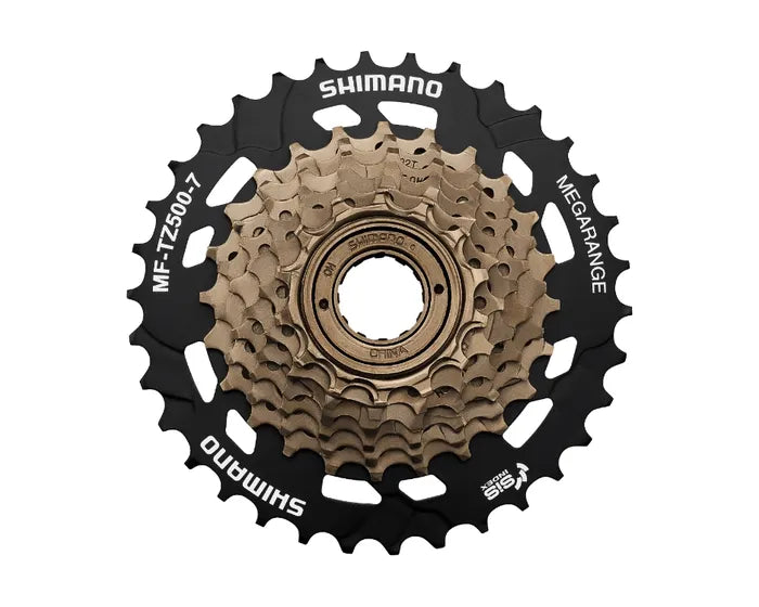 Shimano Tourney MF-TZ500 14-28T / 14-34T Freewheel