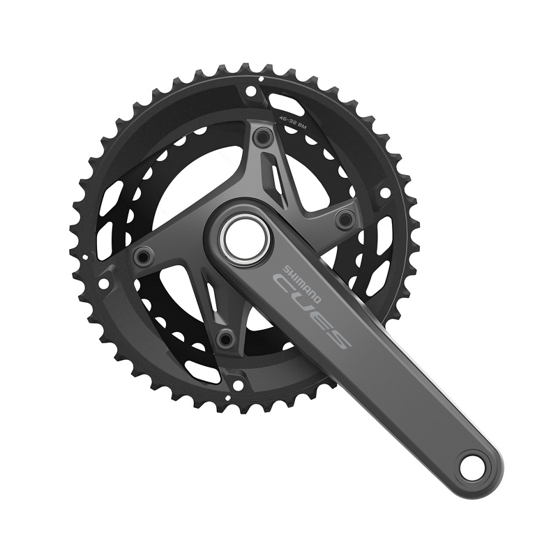 Shimano CUES FC-U6010 Hollowtech ll Crankset 2x11 speed