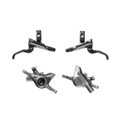Shimano XTR BL-M9220 / BR-M9200 Hydraulic Disc Brake Complete Set (Front & Rear, Resin Pads)