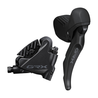 Shimano GRX ST-RX610 / BR-RX400 Disc Brake - STI | Flat Mount | J-Kit - 2-speed | left (L) | front (F) and STI | Flat Mount | J-Kit - 12-speed | right (R) | rear (R)