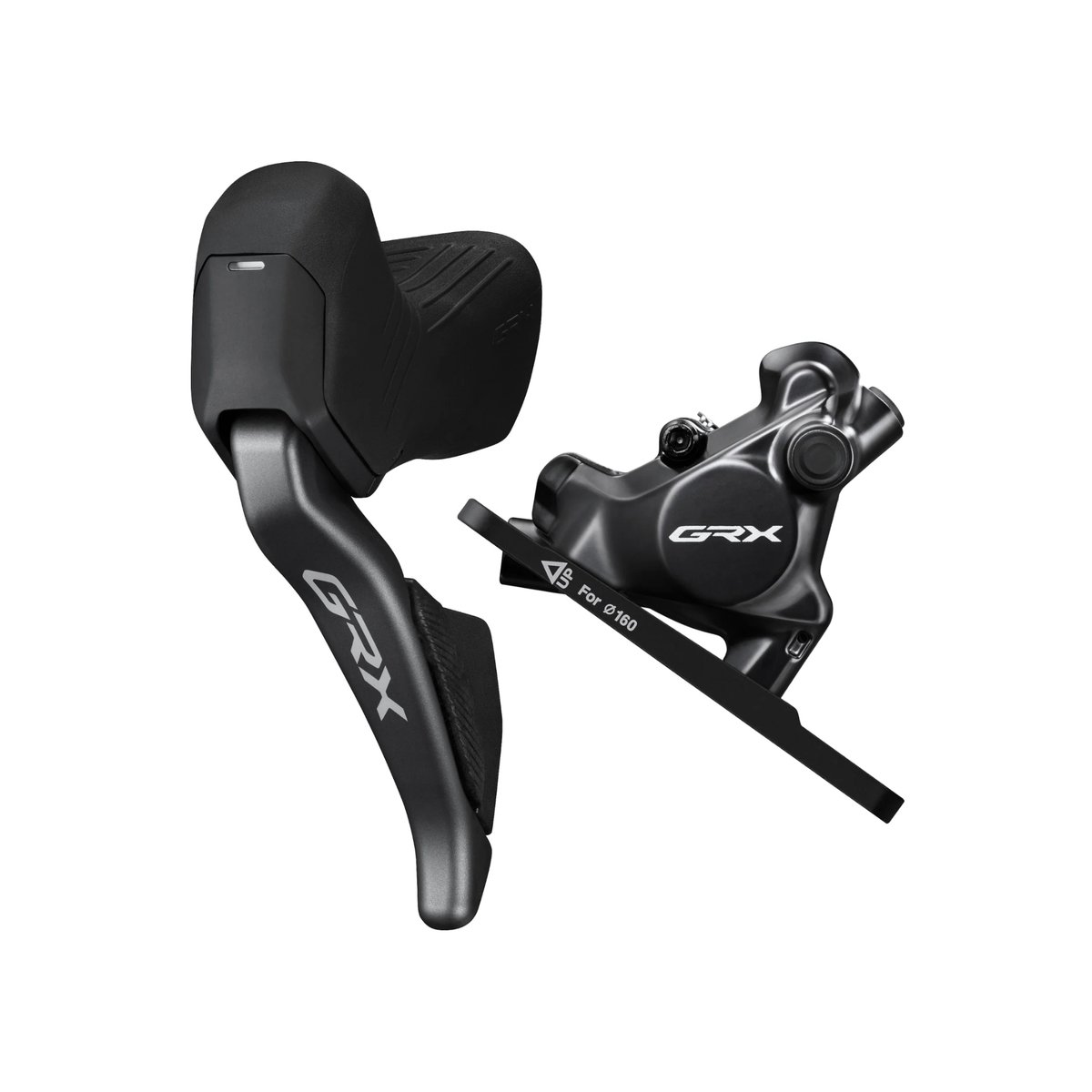 Shimano GRX RX825 Di2 2x12-Speed Shift/Brake Lever & Caliper Complete Set (Front & Rear, Resin Pads)