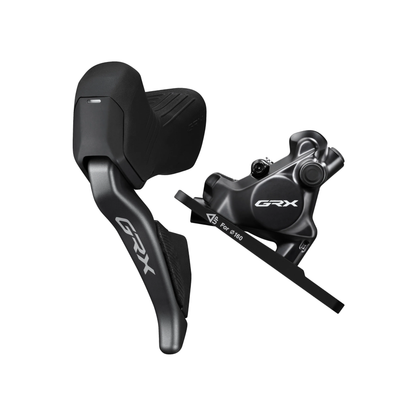 Shimano GRX RX825 Di2 2x12-Speed Shift/Brake Lever & Caliper Complete Set (Front & Rear, Resin Pads)