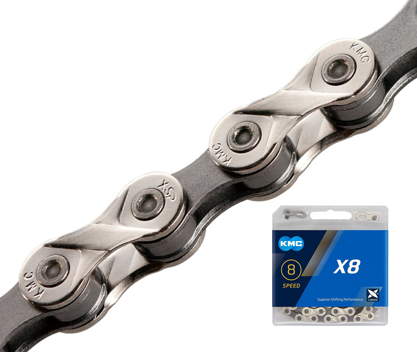 KMC Chain X8 8 Speed MTB