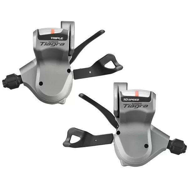 Shimano SL-4600 Tiagra Double Flat Bar Shifters - 2x10 Speed