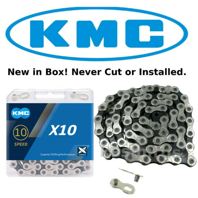 KMC Chain X10 116 Links 10 Speed MTB-Bicycle Chains-KMC