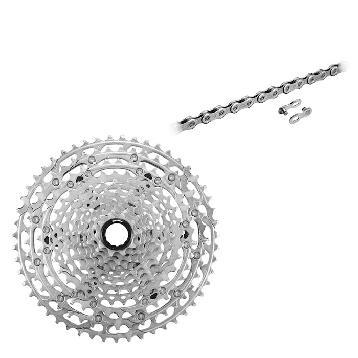 [1x12 Speed] Shimano DEORE 12 SPEED CS-M6100 CASSETTE SPROCKET and CN-M6100 Bike Chain