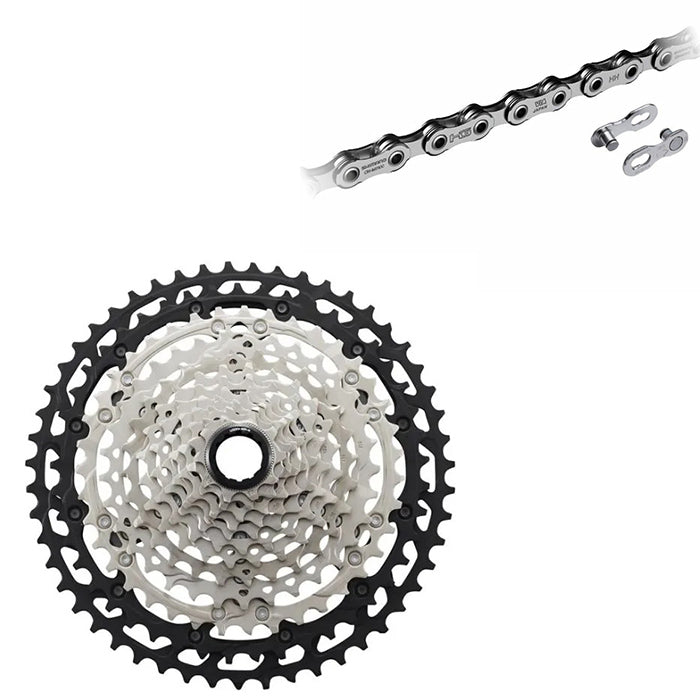 [1x12 Speed] Shimano DEORE XT CS M8100 Cassette CN M8100 Chain Series Groupset-Bicycle Groupsets-Shimano
