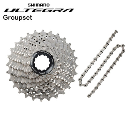 [2x11 Speed] Shimano Ultegra R8000 Road Bike (8pcs)-Bicycle Groupsets-Shimano