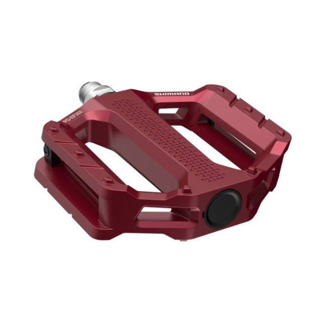Shimano PD-EF202 Flat Pedal (Red/Black/Blue/Gold/Silver)-Bicycle Pedals-Shimano