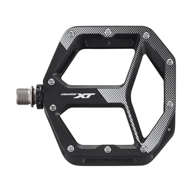 Shimano Deore XT PD-M8140 Flat Pedal-Bicycle Pedals-Shimano