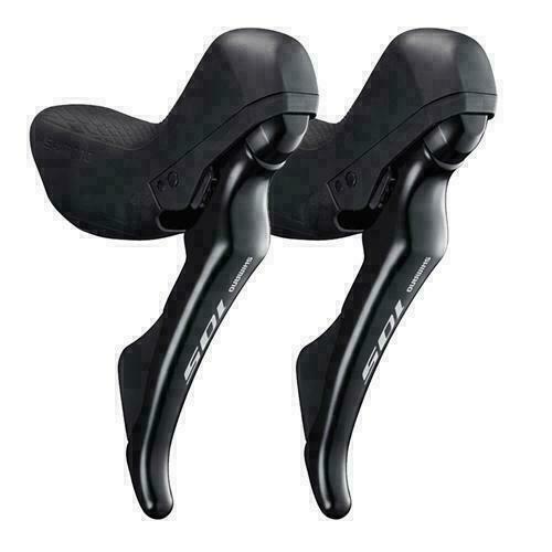 Shimano 105 DUAL CONTROL LEVER ST-R7000 Rim Brake 11 Speed-Bicycle Shifters-Shimano