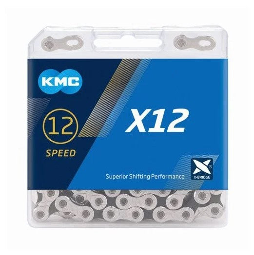 KMC Chain X12 126 Links 12 Speed MTB-Bicycle Chains-KMC